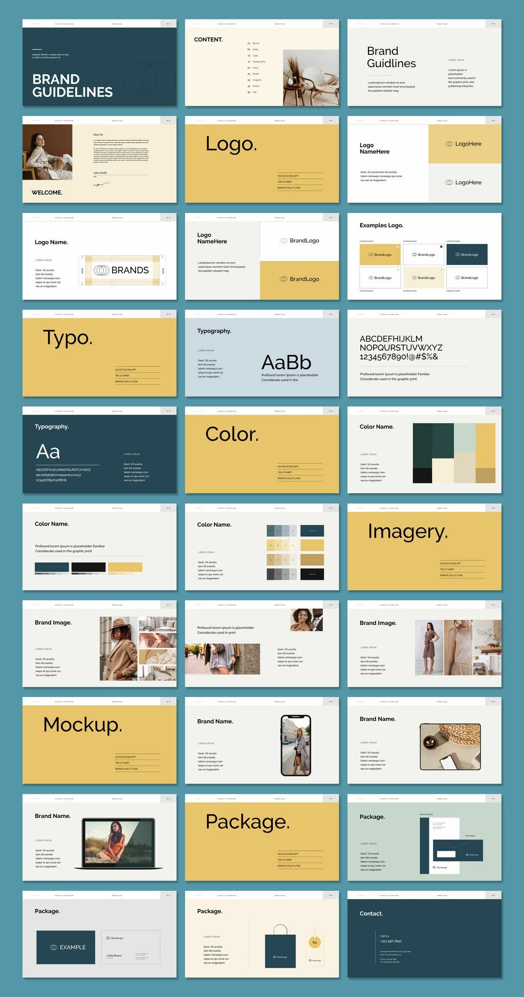 Brand Identity & Guidelines - Brand Guide sample 6
